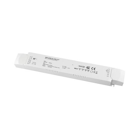 100W 2 kanały 24VDC DALI DT8 LED Stały Napięciowy Sterownik SRP-2309-24-100LCVT Sunricher