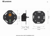 Ściemniacz obrotowy DALI-2 MCU czarny LUNATONE 230V 86459822-D2-PS+86459822-Z05