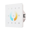 SUNRICHER – dotykowy sterownik DALI DT8 dwukolorowy, wielogrupowy (Multi Groups) SR-2300TR-G4-CCT-EU(DT8)-AC