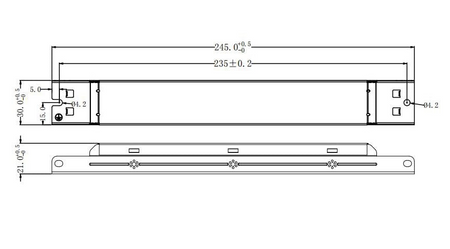 Zasilacz LED DALI stałoprądowy  90W 250-1050mA 54-240V Lifud LF-FSD090YA