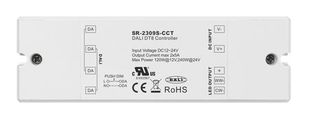 Ściemniacz LED DALI DT8 Dual Color SR-2309S-CCT Sunricher