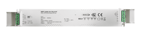 75W 2-kanałowy 24VDC DALI DT8 driver LED o stałym napięciu SRP-2309-24-75LCVT Sunricher
