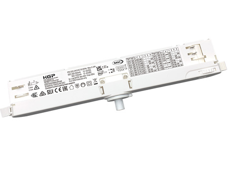 KGP Zasilacz LED In-Track 42W 300–1050mA DALI Czarny – Stałoprądowy Sterownik Zintegrowany