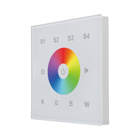 SUNRICHER – dotykowy sterownik RGBW DALI DT6/DT8 SR-2300TR-RGBW-EU(DT8)-AC
