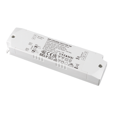 Zasilacz LED Casambi 12W 2CH z funkcją NFC (prąd stały) SRP-CS9105N-12CCT100-700 Sunricher