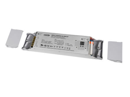 200W 4 kanały 24VDC DALI DT8 LED Stały Napięciowy Sterownik z 4 Interfejsami Przyciemniania w 1 SRPC-2309PRO-24-200CVF Sunricher