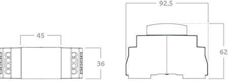 Przekaźnik systemowy DALI-2 10A 230V zc-relay zencontrol