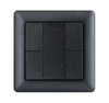 Czarny Panel naścienny DALI-2 4 klawiszy SR-2422K4-DA2 BLACK Sunricher