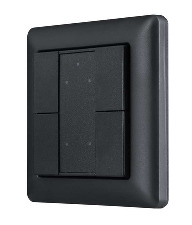 Czarny Panel naścienny DALI-2 4 klawiszy SR-2422K4-DA2 BLACK Sunricher