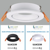 OPRAWA OCZKA GU10 DO NISKIE SUFIT ULAC239 Unilight