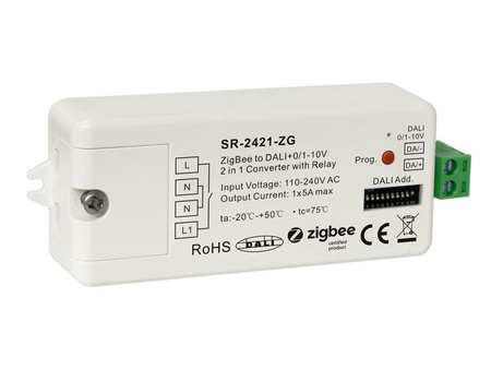 Przetwornik sygnału Zigbee DALI DT8 Sunricher SR-2421-ZG