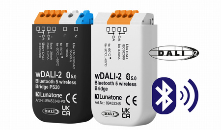 Bezprzewdowy DALI-2  bridge Lunatone PS 89453348-PS