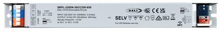 Zasilacz LED 30W NFC stałoprądowy  DALI DT6 SRPL-2305N-30CC250-850 Sunricher