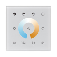 SUNRICHER – dotykowy sterownik DALI DT8 dwukolorowy, jednokanałowy (Single Group) SR-2300TR-CCT-EU(DT8)-AC