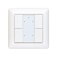 SUNRICHER wielofunkcyjny, 4-przyciskowy ścienny przełącznik DALI SR-2422K4-PRO