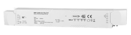 75W 2-kanałowy 24VDC DALI DT8 driver LED o stałym napięciu SRP-2309-24-75LCVT Sunricher