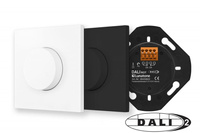 Ściemniacz obrotowy DALI-2 MCU czarny LUNATONE 86459822-D2+86459822-Z05