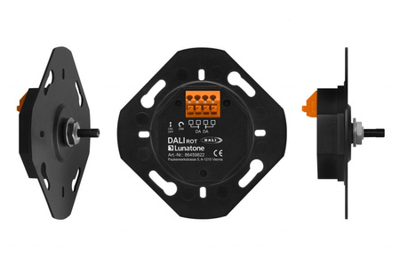 Ściemniacz obrotowy DALI-2 MCU czarny LUNATONE 86459822-D2+86459822-Z05