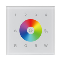 SUNRICHER – dotykowy sterownik RGBW DALI DT6/DT8, wielogrupowy (G4) SR-2300TR-G4-RGBW-EU(DT8)-AC