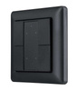 Czarny Panel naścienny DALI-2 4 klawiszy SR-2422K4-DA2 BLACK Sunricher