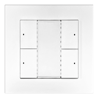 SUNRICHER certyfikowany przełącznik ścienny DALI-2 z 4 przyciskami SR-2422K4-DA2-WSK