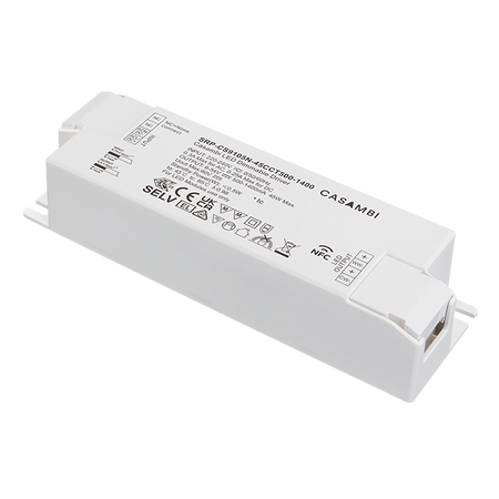 Zasilacz LED Casambi 45W 2CH z funkcją NFC (prąd stały) SRP-CS9105N-45CCT500-1400 Sunricher