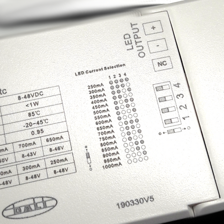 Zasilacz LED 250mA-1A 30W  z interfejsem DALI DALI-06UL Sunricher