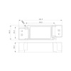 450mA <18W Prąd stały DALI-2 Sterownik LED ściemnialny | BOKE BK-PUL018A-0450Ad ULAC460 Unilight
