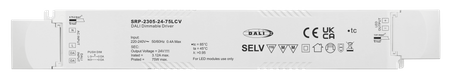 75W 1 kanał 24VDC DALI DT6 LED Stały Napięciowy Sterownik SRP-2305-24-75LCV Sunricher