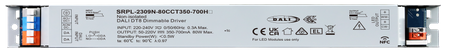 Zasilacz LED 80W NFC stałoprądowy DALI DT8 Non-SELV SRPL-2309N-80CCT350-700H Sunricher