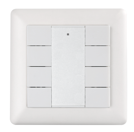 Bialy Panel naścienny DALI-2 8 klawiszy SR-2422K8-DA2 Sunricher