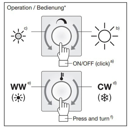 Ściemniacz DALI MCU OSRAM TW G2 Osram DALI MCU TW G2