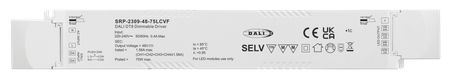 75W 4-kanałowy 48VDC DALI DT8 LED driver o stałym napięciu SRP-2309-48-75LCVF Sunricher